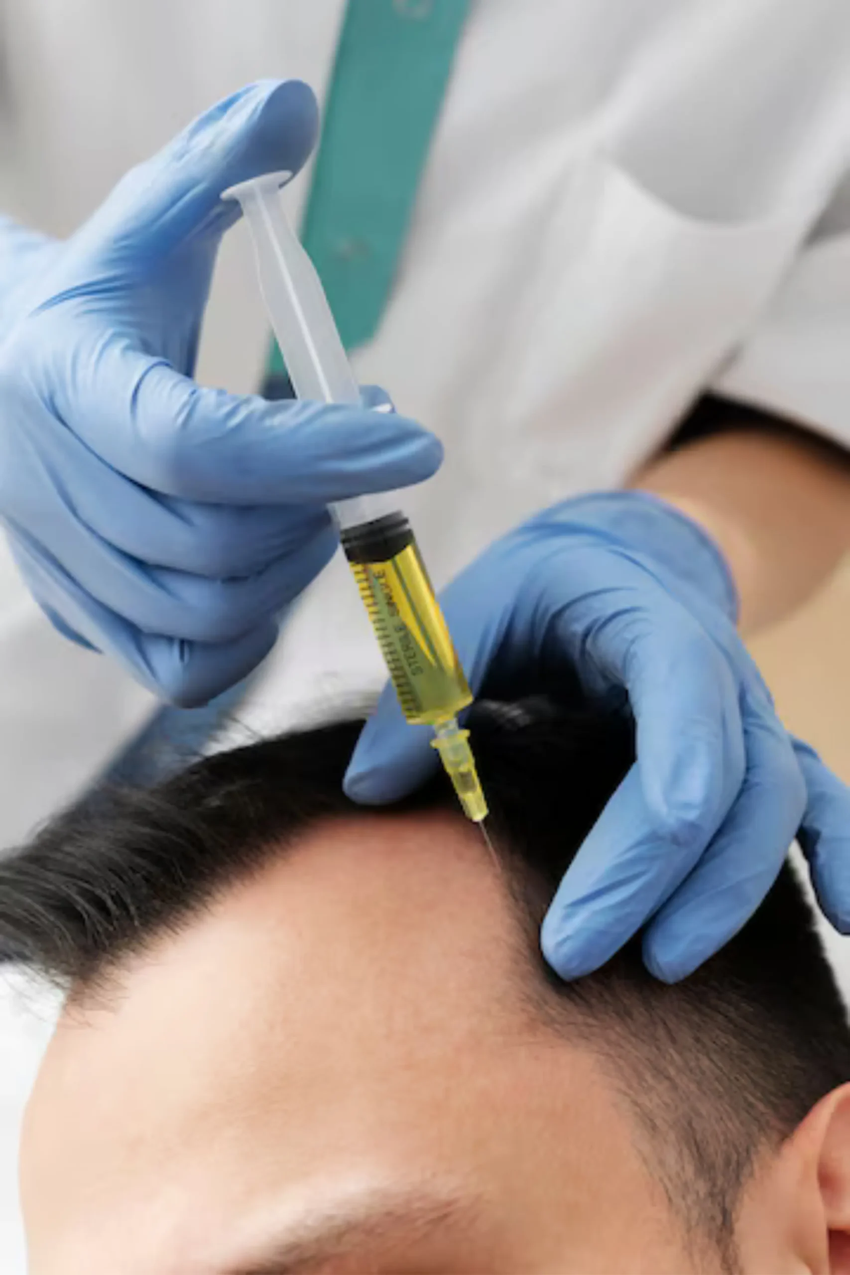 how is exosome hair treatment performed